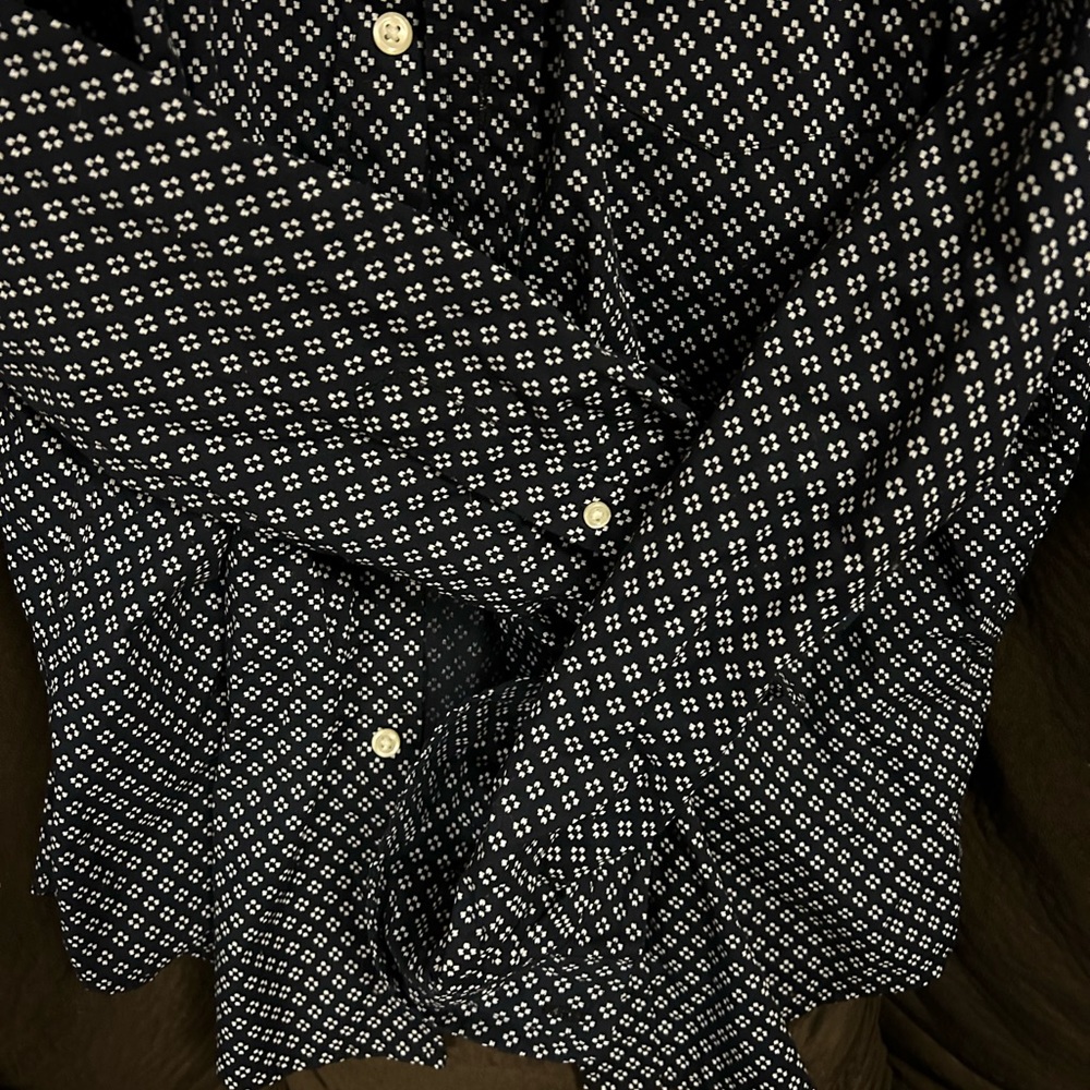 Long sleeve button front medium Chaps - Picture 3 of 4